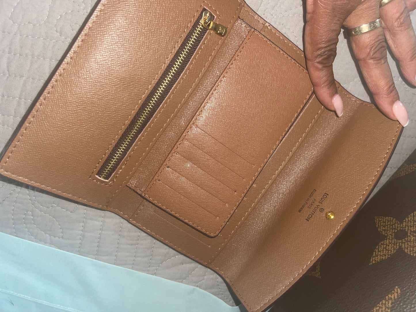 LV Mary J tote and wallet